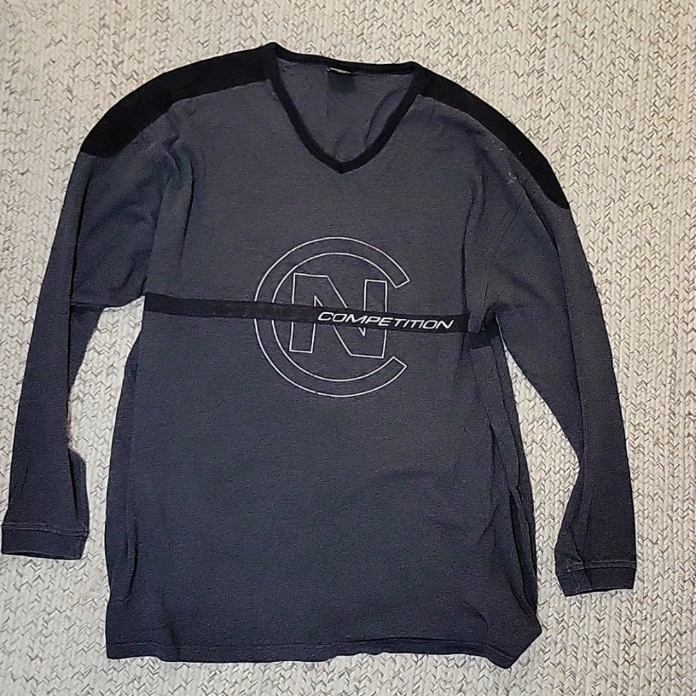 Vintage Nautica men's 3xLt competition hockey jersey style